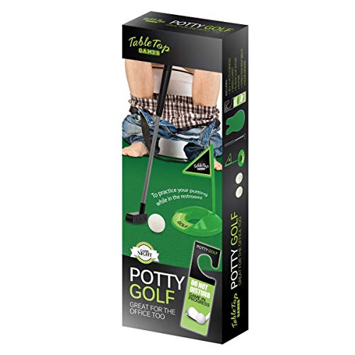 Total Vision Table Games Potty Golfing - The Golfer's Gag Gift