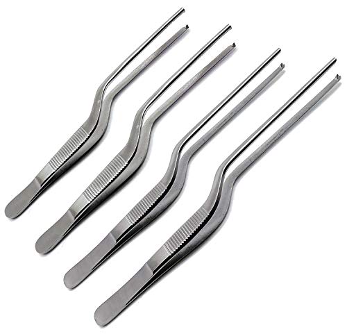 Superior Adson Bayonet Kocher Forceps Tweezers Medical Dressing ENT 4 Pcs Instruments