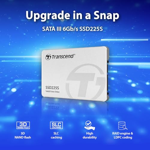 Image of Transcend 2TB 2.5 inch SATA Internal SSD | SATA III 6Gb /s | 3D NAND Flash | up to 560 /500 MB /s | DDR3 DRAM | 3 Yrs Warranty | Fastest Solid State Drive | TS2TSSD225S
