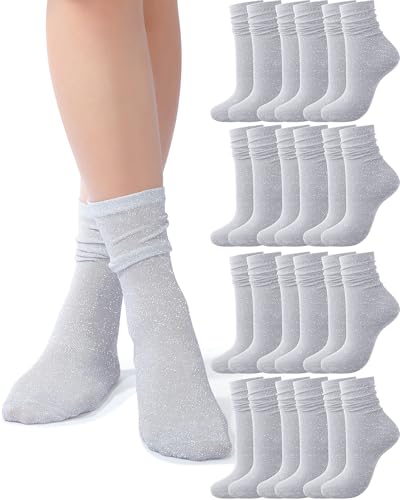Chaussettes de paillettes Syhood lot de 12 paires le cadeau idéal pour femme
