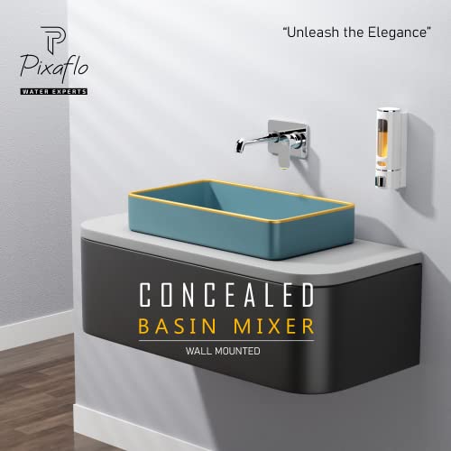 Image of Pixaflo Concealed Single Lever Basin Mixer with Exposed Parts Kit (Complete Set) (Koroit)