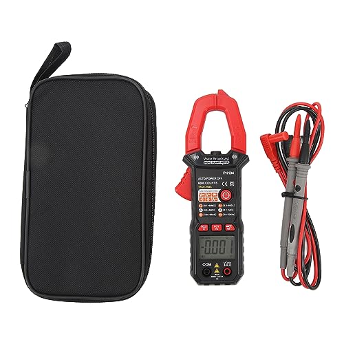 Multímetro de Resistência de Tensão, Braçadeira de Resistência de Metal ABS Frequência Voltímetro Am