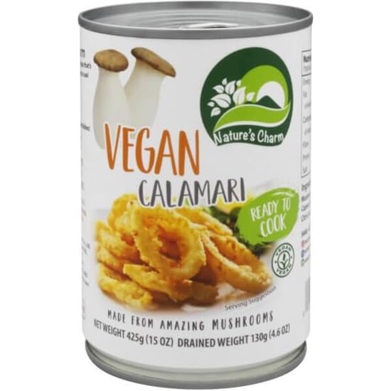 Natures Charm Calamares en Lata 425g (Pack de 4)