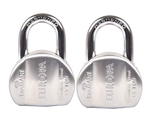 Shaks Traders Europa Diamant PAD Lock L-365 TW SS 14 PIN Shaks Traders Europa DIMPLE Key Technology