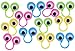 24 Finger Spies - Google Eye Finger Puppet Rings - Fun Bulk Novelty Toy - Googly Wiggle Eyeballs - Goody Bags/Prizes/Rewards Box Small Novelty Party Favors - Party Favors - Gift - Bulk 2 Dozen