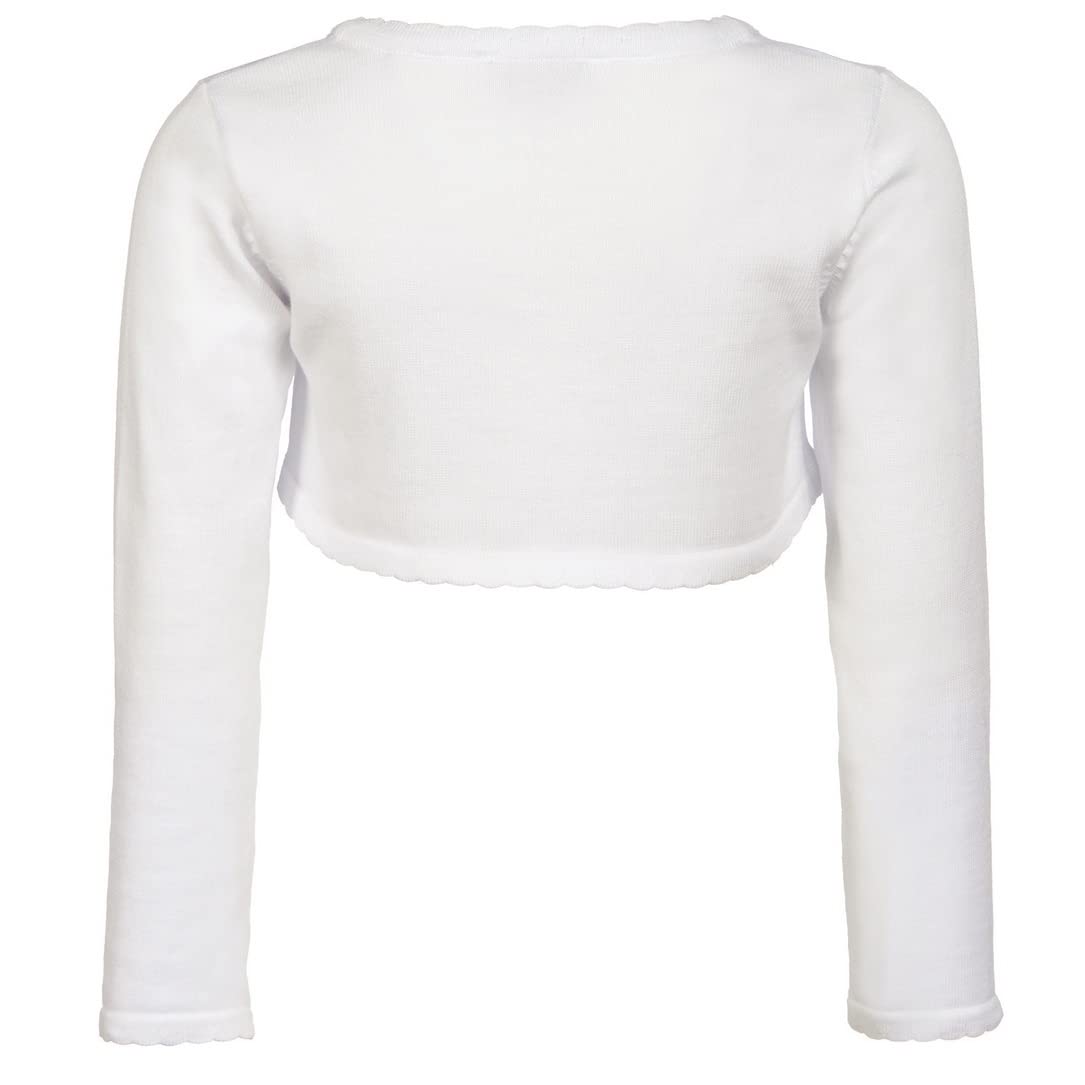 Happy Girls Mädchen Girl's Basic Bolero Strickjacke (1er Pack)