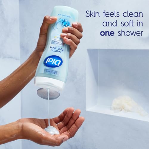 Dial Body Wash, Healthy Hydration, 16 fl oz (Pack of 4)