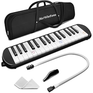 MelWinForee Melodica 01 Schwarz 32 Tasten