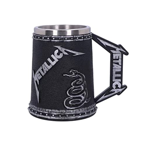 Metallica Beer Stein Tankard Stainless Steel Coffee Mug By Roil Brand (Metallica) #TOP15