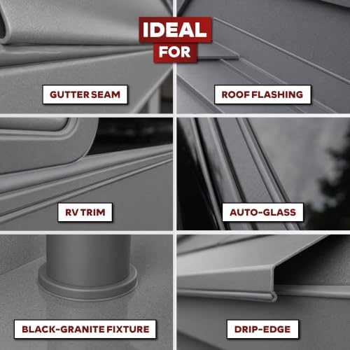 Image of XFasten Gray Silicone Caulk Bulk 10.1 oz 16-Pack Gray Caulking Waterproof