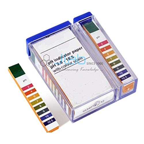 P.H. Indicator Paper [1.0-14.0] Wide range [10 strips x 20 leaves] = 200 testing leaves Imported Quality in plastic box (B089VNCDW2) Amazon Price History, Amazon Price Tracker