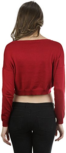 Image of ToBeInStyle Women's Long Sleeve Cropped Sweater
