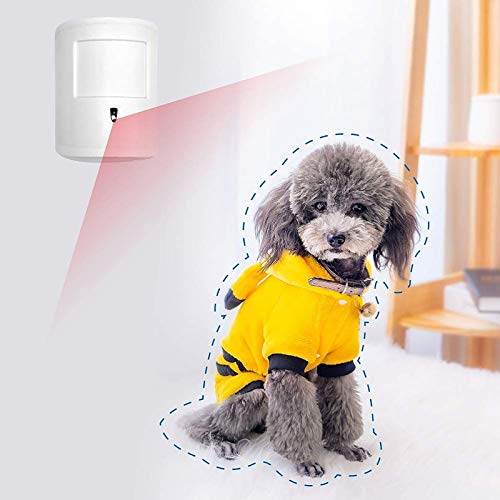 Wolf-Guard GSM Alarmanlage für Zuhause, 433 MHz Solar-Sirene mit Anti-Haustier-Bewegungsmelder und Fernbedienung, App-Steuerung – Bild 4