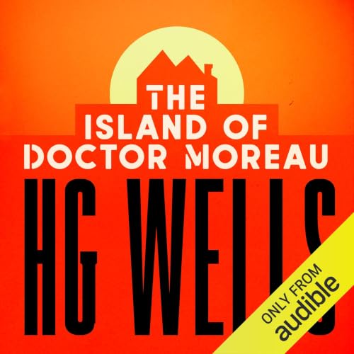 Diseño de la portada del título The Island of Dr. Moreau