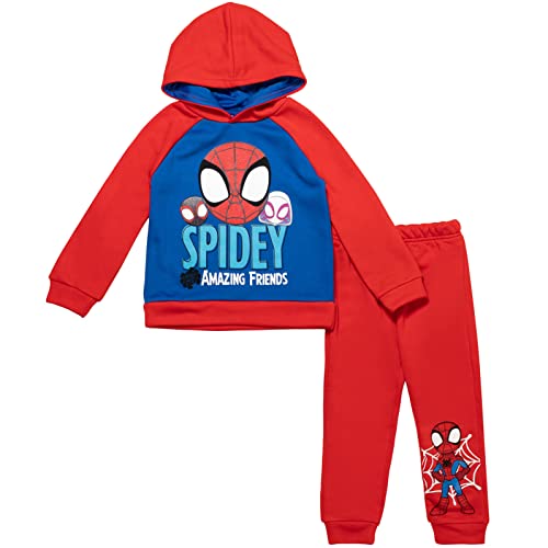 Ensemble hoodie et pantalon en polaire Marvel Spidey pour petit garçon 3T