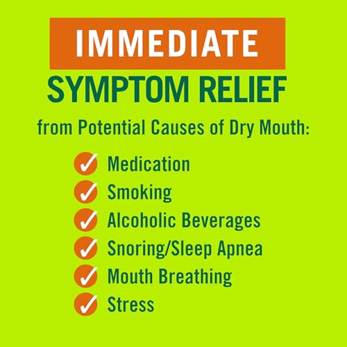 Therabreath Dentist Recommended Dry Mouth Oral Rinse - Tingling Mint Flavor, 16 Ounce (Pack Of 2)