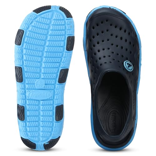 Image of Aqualite AL-635 Slip-On Clogs for Men with Back-Strap Lightweight & Quick Dry, Anti-Skid EVA Sandal for Men