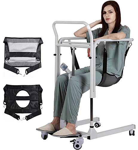 image for Hurchen Electric Patient Lift Transfer Chair, Electric Patient Lift Tr