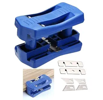 AASONS Edge Banding Trimmer | Wood Manual Edge Trimmer | Wood Edge Band Cutter | Tail Trimming Woodworking Tool Carpenter | Wood Side Banding Tool | Double Sided Trimming Effect