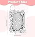 Photocard Keychain Holder, Photocards Holder for Korean-pop Idol (Silver)