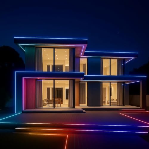 Image of MoonlitDreams LED Rope Light 30 Meter Multicolour, Waterproof SMD Decorative Strip Light for Ceiling, Cove Lighting, Balcony, Diwali, Festival & Indoor Outdoor Decor