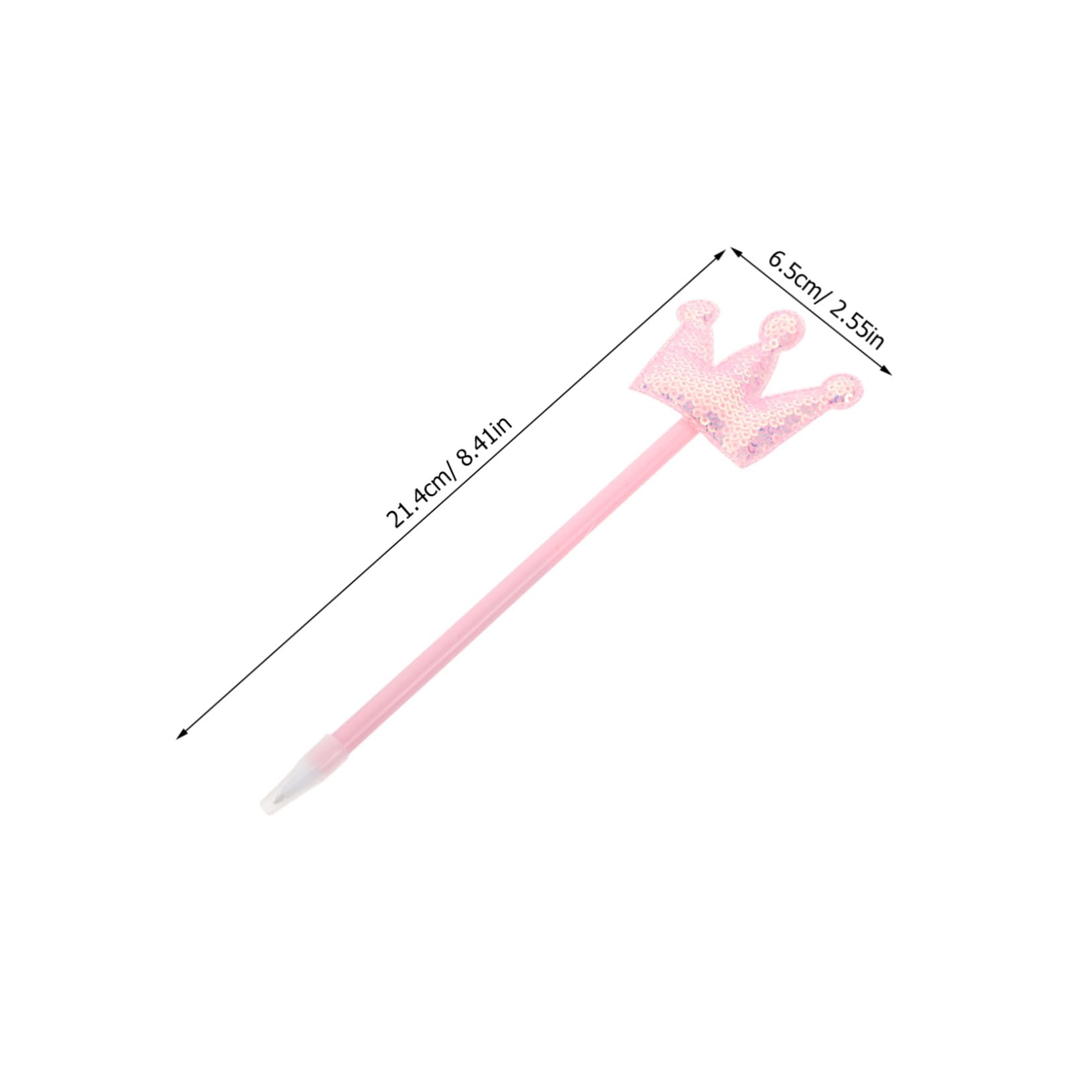 HOMSFOU 5pièces Stylos à Bille Bling pour Femmes Stylos Gel à Paillettes à Spirale à Paillettes Fournitures Scolaires Bureau