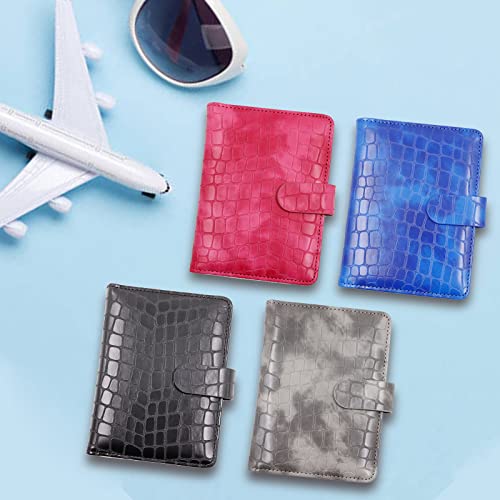 Image of Melsbrinna Premium Leather Passport Holder Covers Case, Waterproof Rfid Blocking Travel Wallet Passport Holder with Pen Holder, Cute Passport Book for Women /Men