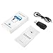 TEQStone USB Bluetooth Receiver, Bluetooth Audio Stereo Receiver, Universal Fit for Car AUX in Home and Outdoor, USB Port, Card Reader, MP3 decoding