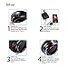 AYVVPII Professional Silent Disco LED Wireless Headphones and RF LED Silent Disco Earphones for iPod MP3 DJ Music Pary Club (30 led Headphone + 3 Transmitter)
