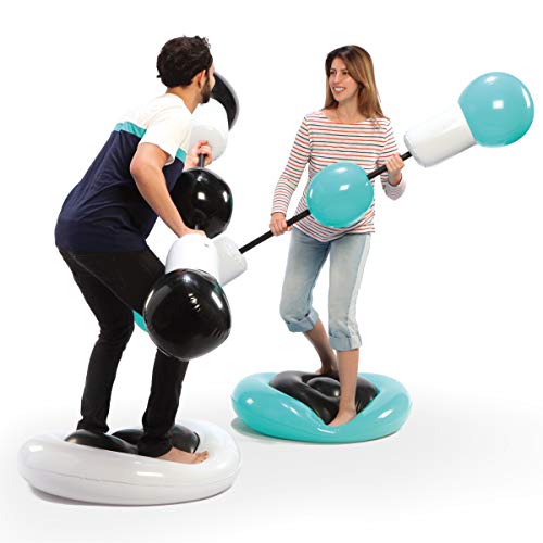 SHARPER IMAGE Inflatable Push Bumpers Sparring for 2 Players, Train, Play and Spar