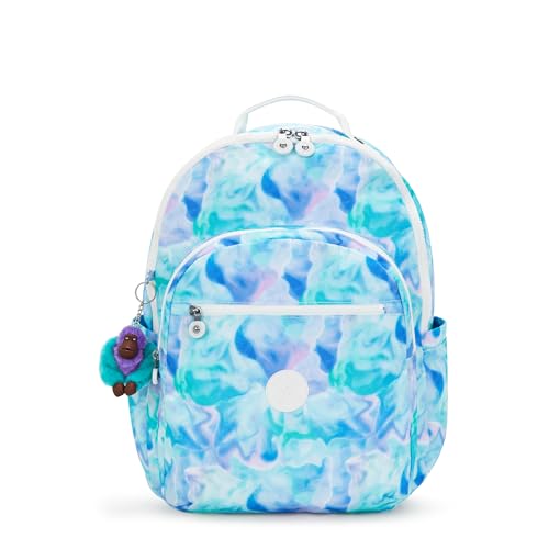 Image of Kipling Women's Seoul Extra Large 17 inch Laptop Backpack, Durable, Roomy with Padded Shoulder Straps, Built-In Protective Sleeve