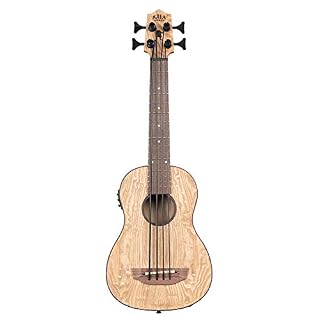 Kala U-BASS – Burled Tamo – Ukulele basse (+ housse) - Les Beatles, Paul McCartney, John Lennon, RIngo Starr, George Harrison Kala U-BASS – Burled Tamo - Ukulele basse (+ housse) – Image 3