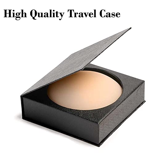 Nipple Covers for Women 2 & 4 Pairs 8cm Standard Size, Silicone Breast Petals Adhesive Pasties, Under Clothes, Nipple Pads4