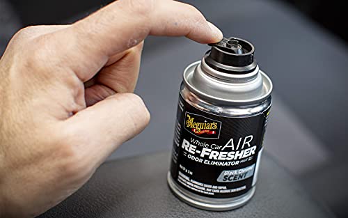 Meguiar's Whole Car Air Refresher - New Car Scent and Black Chrome Scent Bundle - Image 2