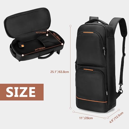 Rexmica CARM02701 Padded Alto Sax Case Bag thumb #5