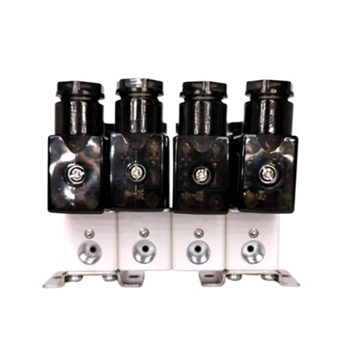 Electroválvula neumática 3V1-06 3/2 vías con base múltiple 8F para sistemas neumáticos 4