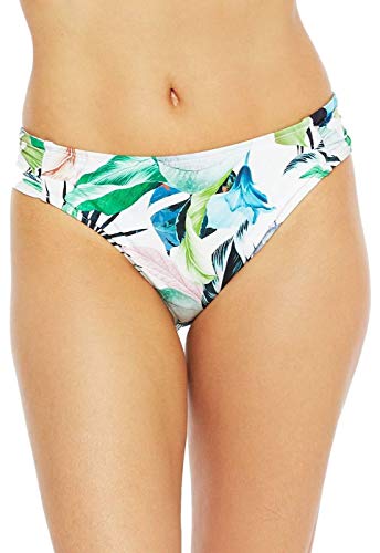 La Blanca Women's Side Shirred Hipster Bikini Swimsuit Bottom, Multi//in The Monument, 10