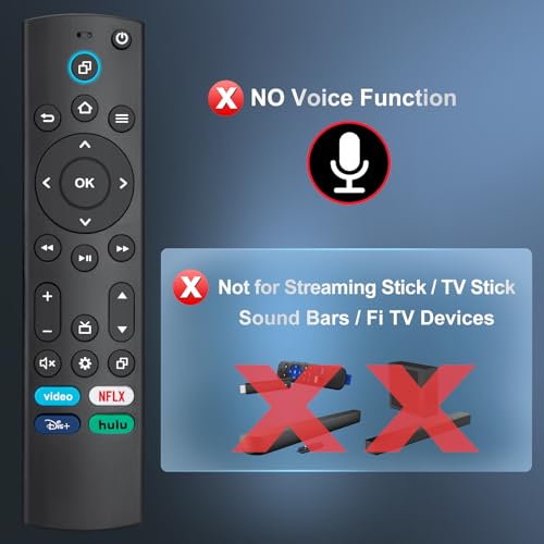 Image of Universal TV Remote Only for Samsung /LG /Vizio /Roku /TCL /Hisense /Sony /Philips Smart TVs Remote Control Replacement