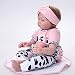 Realistica Bambola, 22 Pollici 55 Cm Rinato Bambino Bambola, Ultra Morbido E Flessibile Nicery Reborn Baby Doll - Regali di Compleanno Reborn