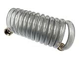 SANFU EVA Recoil Garden Water Hose 3/8'ID x 10ft Premium With 3/4'Inch Brass...