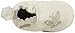 Robeez Girls' Soft Soles Crib Shoe, bee - crème, 6-12 Months M US Infant