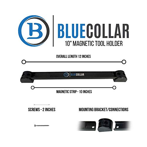 Blue-Collar-Tools-Magnetic-Tool-Holder-Strip-10-3-Pack