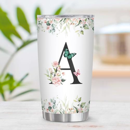 Personalized-Initial-A-Tumbler-20oz-Monogrammed-Gift-for-Women-Birthday-Mothers-Day-Religious-Gift-Personalized-Christian-Gift-for-Women-Initial-Coffee-Mug