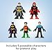 Fisher-Price Imaginext DC Super Friends Batman Toys Family Multipack Figure Set, 5 Characters & 7 Accessories for Kids Ages 3+ Years