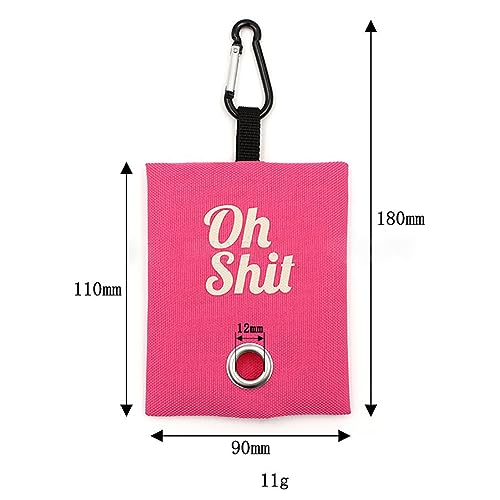 Image of Canvas Dog Poop Bag Dispenser Holder Dog Poop Pickup Bags Container Pet Trash Bag Holder Pet Waste Disposal Bags Dog Waste Bag Dispenser Doggy Poop Bags Holder