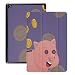 Produktbild Hülle Für Fire Hd 8 Tablet (Release vom 2018/2017/2016), Sparschwein Goldmünzen Bitcoin Smiling Case Cover Mit Auto Wake/Sleep