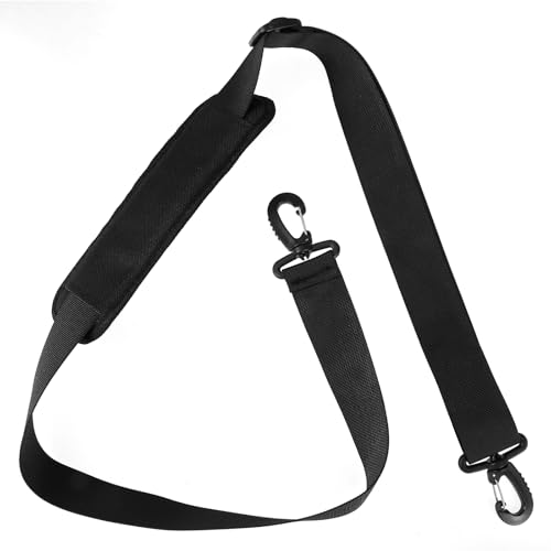 Wanmu Alça de ombro, 160 cm ajustável universal grossa macia alça de substituição, alças transversai