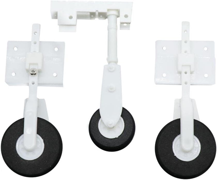 MYCENSE KT Board Landing Gear Replacement Parts RC Plane Model Accessories Assembly Undercarriage KT Board Fixed Wing Landing Gear Wheel Kit for RC Quadcopter