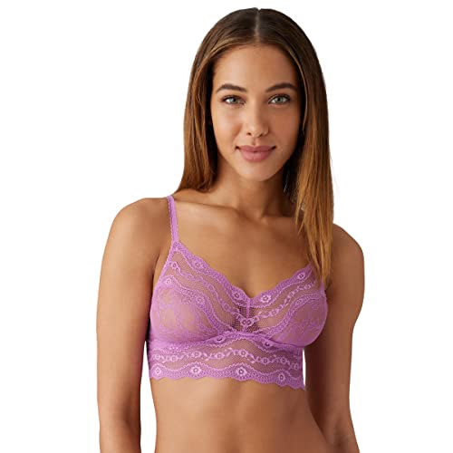 Image of b.tempt'd Womens Lace Kiss Sheer Unlined Wire Free Bralette, 910182
