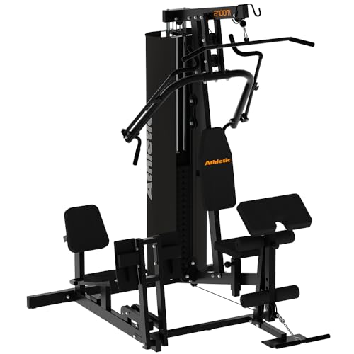 Estação de Musculação Athletic 2100M + 40 Exercícios